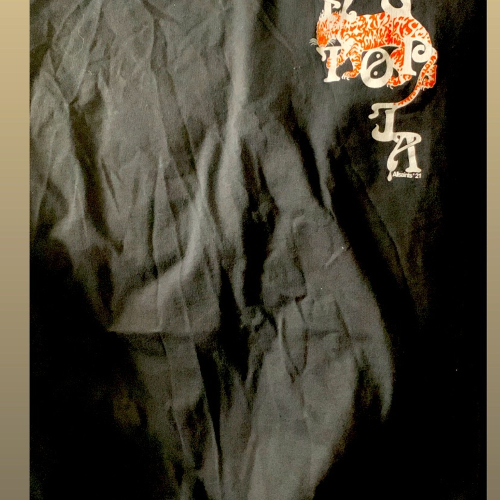 Allsaints Graffiti Black Graffiti Tshirt
